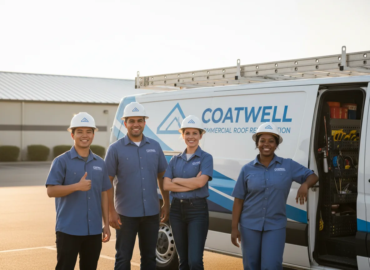Commercial roof coating company in Croswell, MI